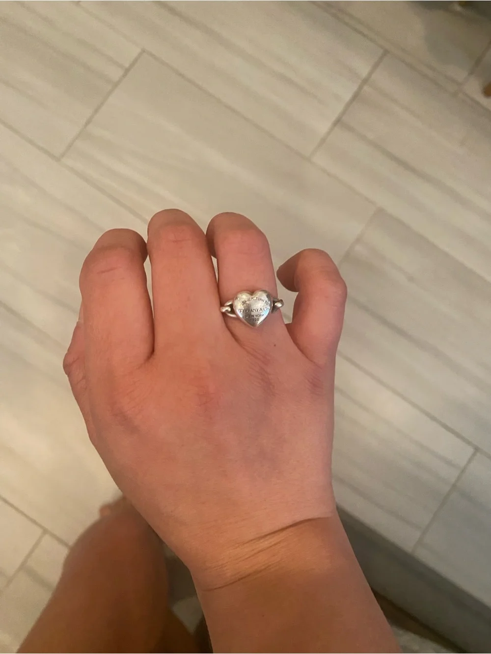 Tiffany & Co. Full Heart Ring